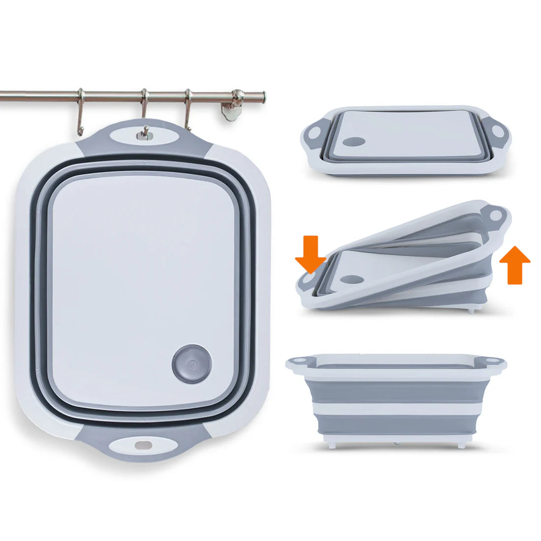 Planche à Découper 4 en 1 -L'Indispensable de Votre Cuisine