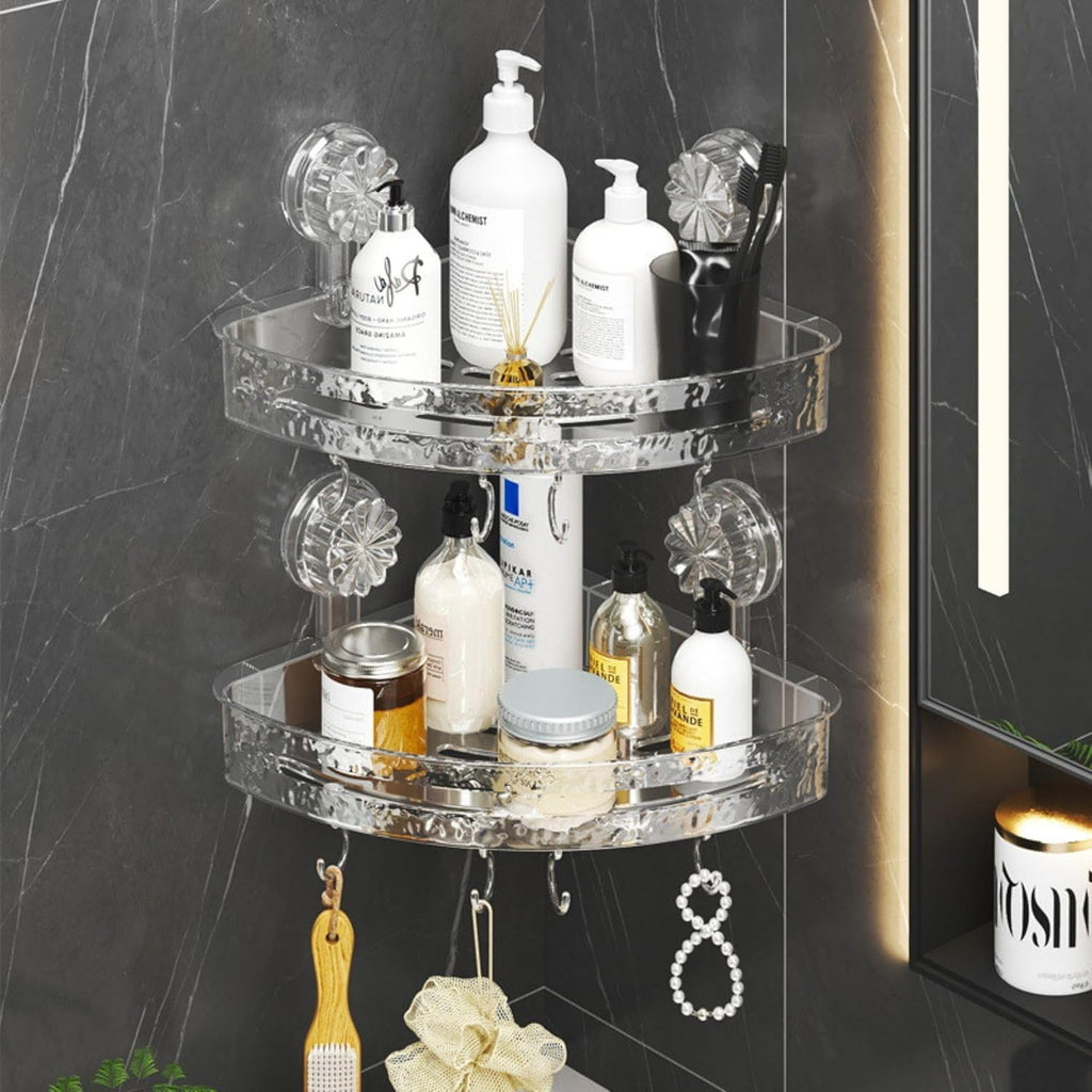 Mini étagère polyvalente – idéale pour la douche et la cuisine 🚿🍽️