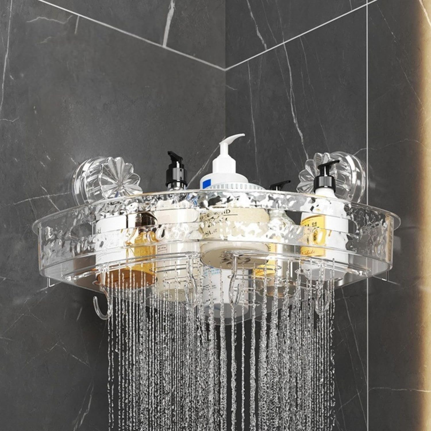 Mini étagère polyvalente – idéale pour la douche et la cuisine 🚿🍽️