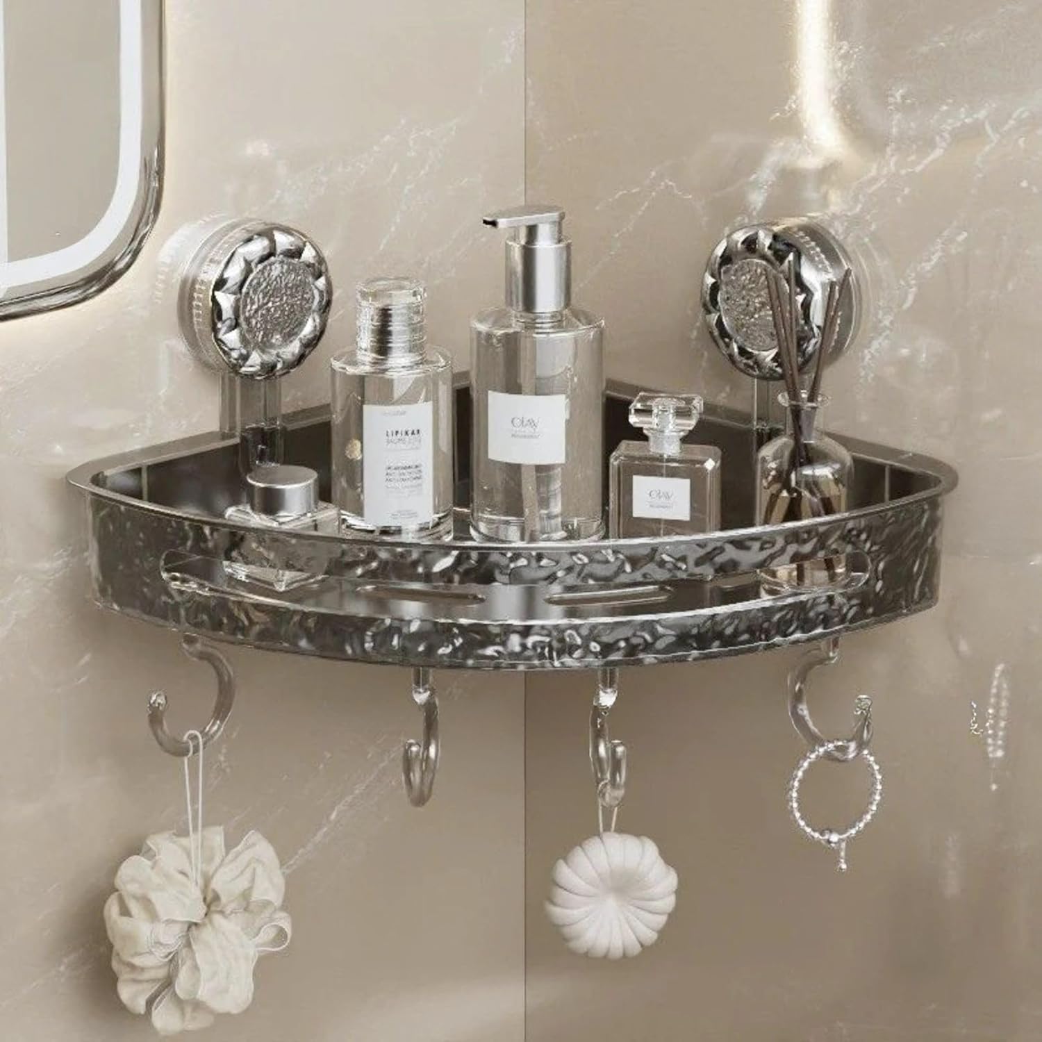 Mini étagère polyvalente – idéale pour la douche et la cuisine 🚿🍽️