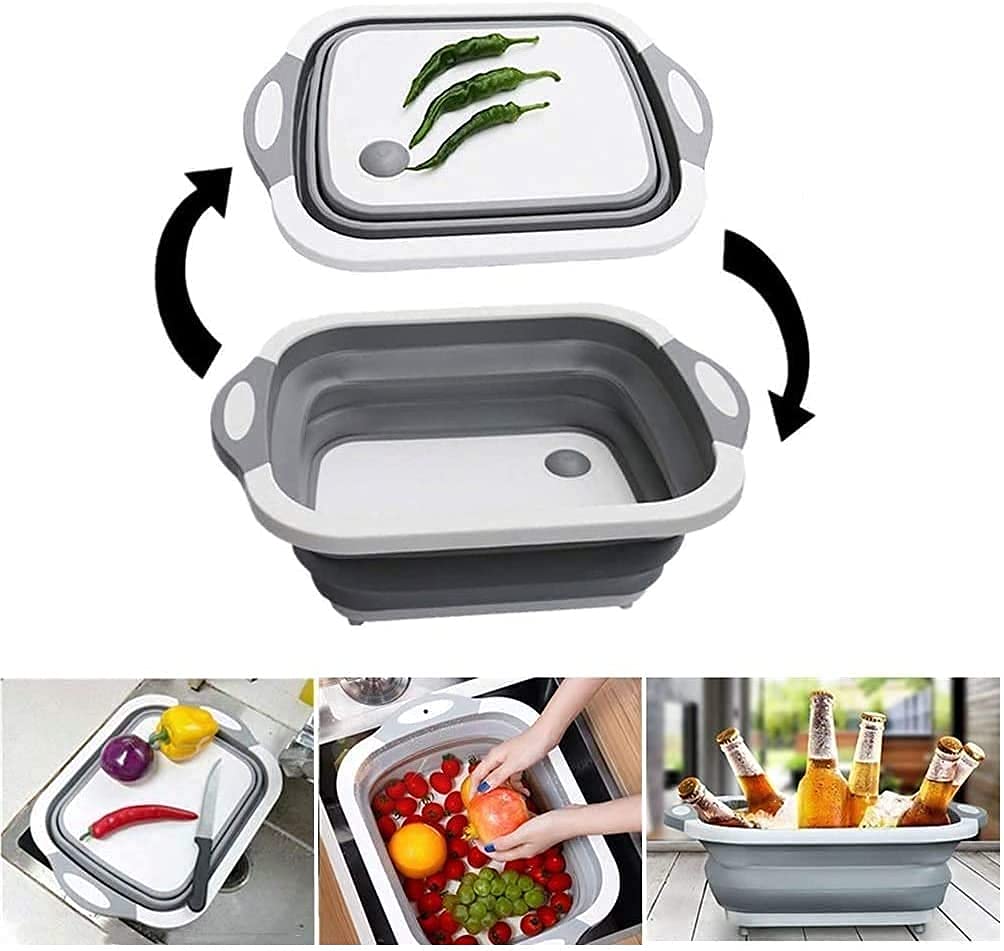 Planche à Découper 4 en 1 -L'Indispensable de Votre Cuisine