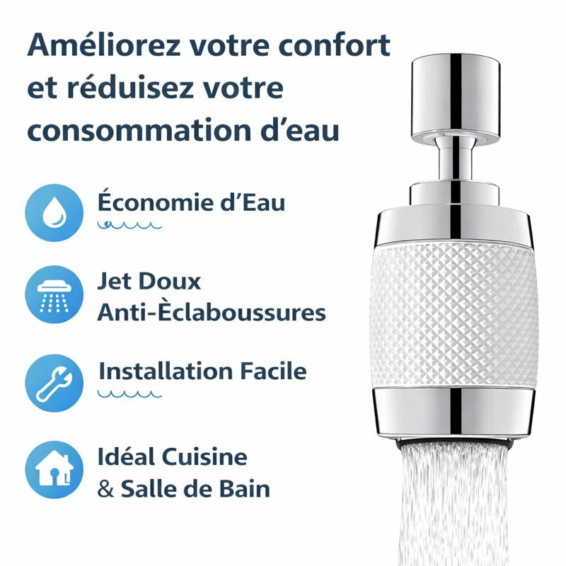 Eau plus propre au robinet filtres de rechange inclus