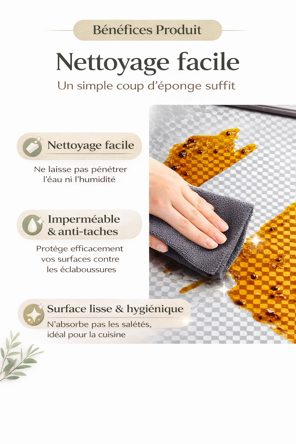 Papier Peint : Barrière efficace contre chaleur et graisse